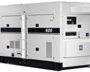 An MQ DCA600SSV4F3 600kVA Multi Phase Super Silent Diesel Generator