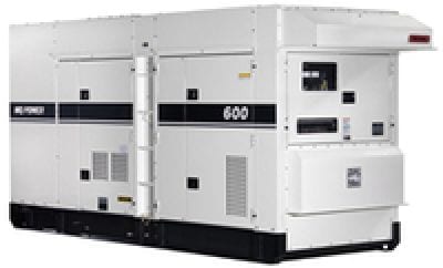 An MQ DCA600SSV4F3 600kVA Multi Phase Super Silent Diesel Generator