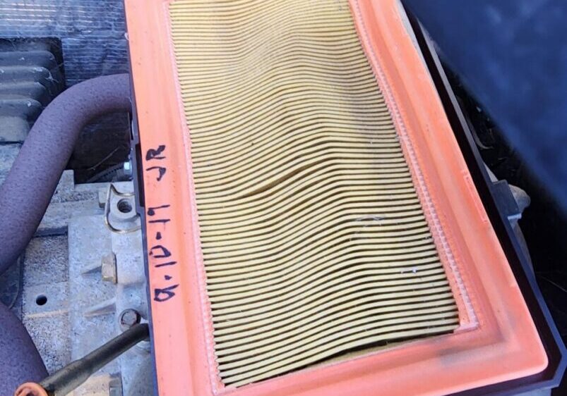 dirty air filter last service 9-10-19 dirty air filter last service 9-10-19